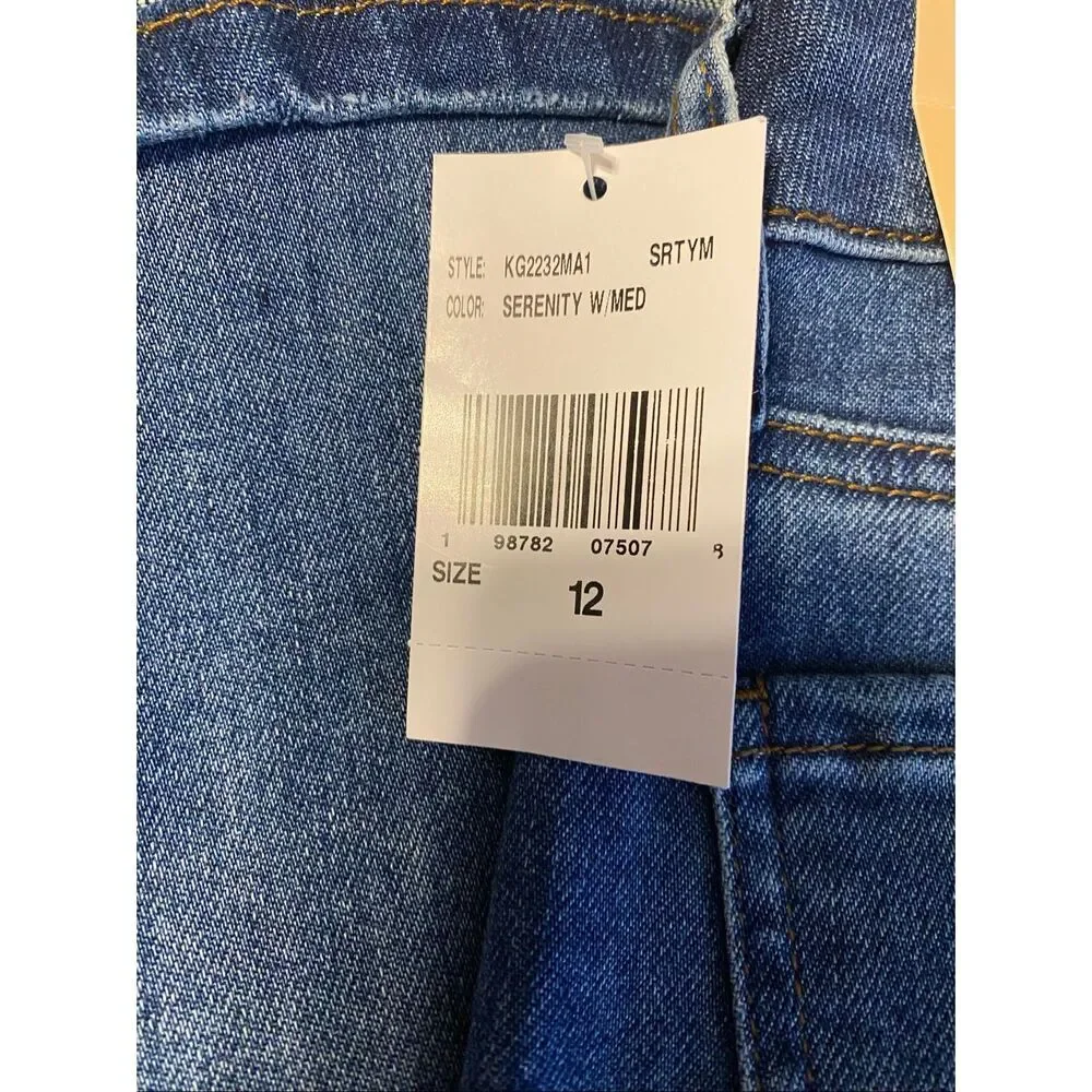 NWT Kut From the Kloth Charlotte High Rise Cuffed Wide Leg Jeans Size 12 - Picture 10 of 13